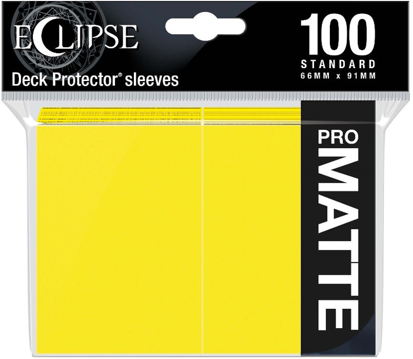 UP D-PRO ECLIPSE LEMON YELLOW MATTE 100CT