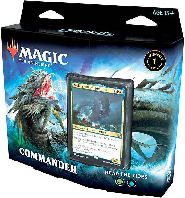 MTG COMMANDER LEGENDS COMMANDER REAP THE TIDES