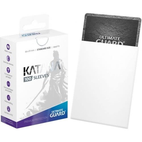 UG SLEEVES KATANA WHITE 100CT